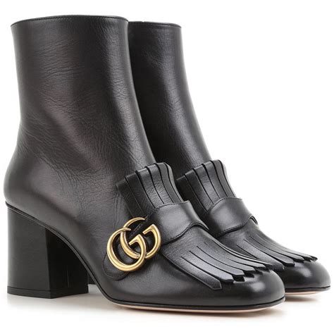 gucci booties women's|high heel gucci boots women.